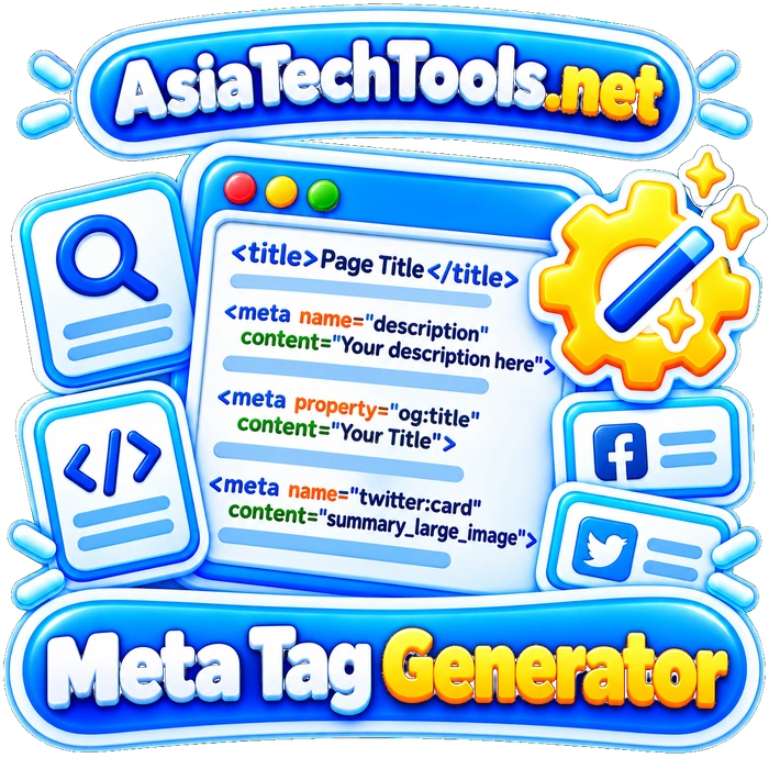 Meta Tag Generator illustration