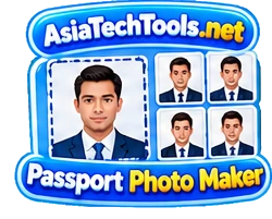 Passport Size Photo Maker illustration